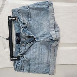 Light Blue Denim Women's Shorts